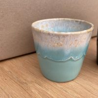 Handgemaakte Keramieken Kopjes  – Blauw