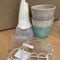 Handgemaakte Keramieken Kopjes  – Rood